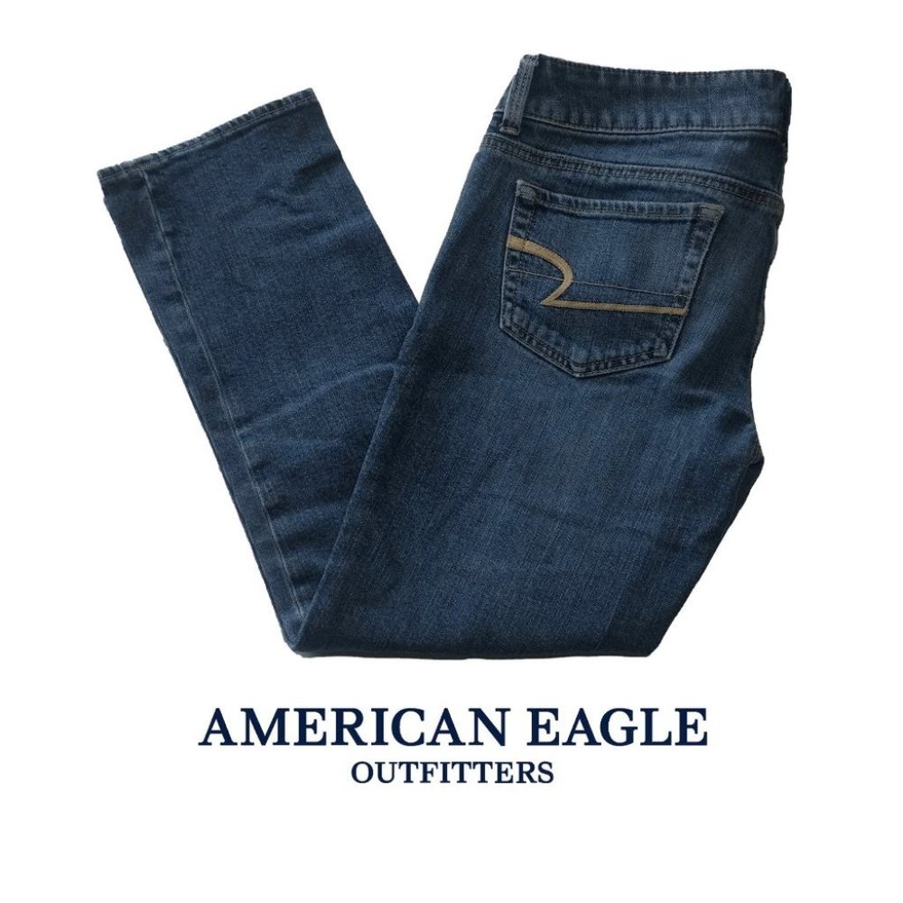 American Eagle Stretch Artist Crop 4R (EUC)